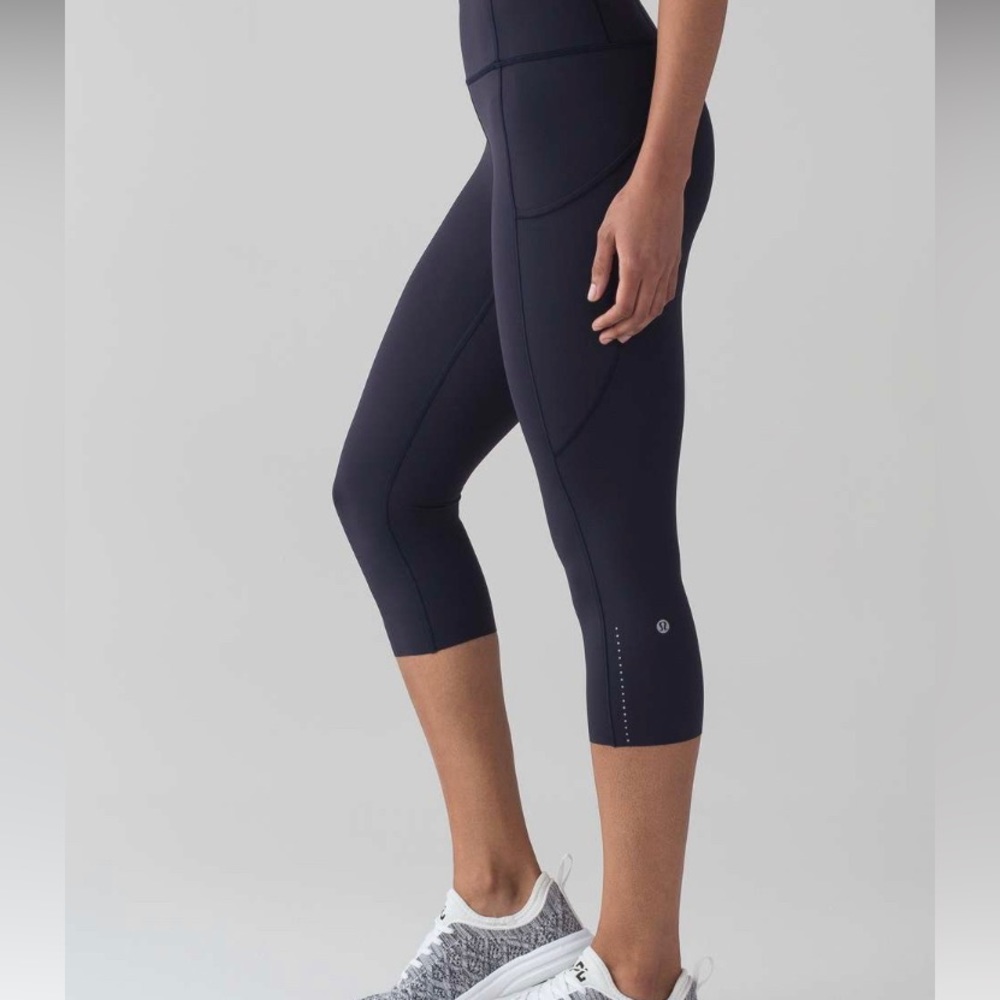 Lululemon Fast & Free Crop II *Nulux 19"